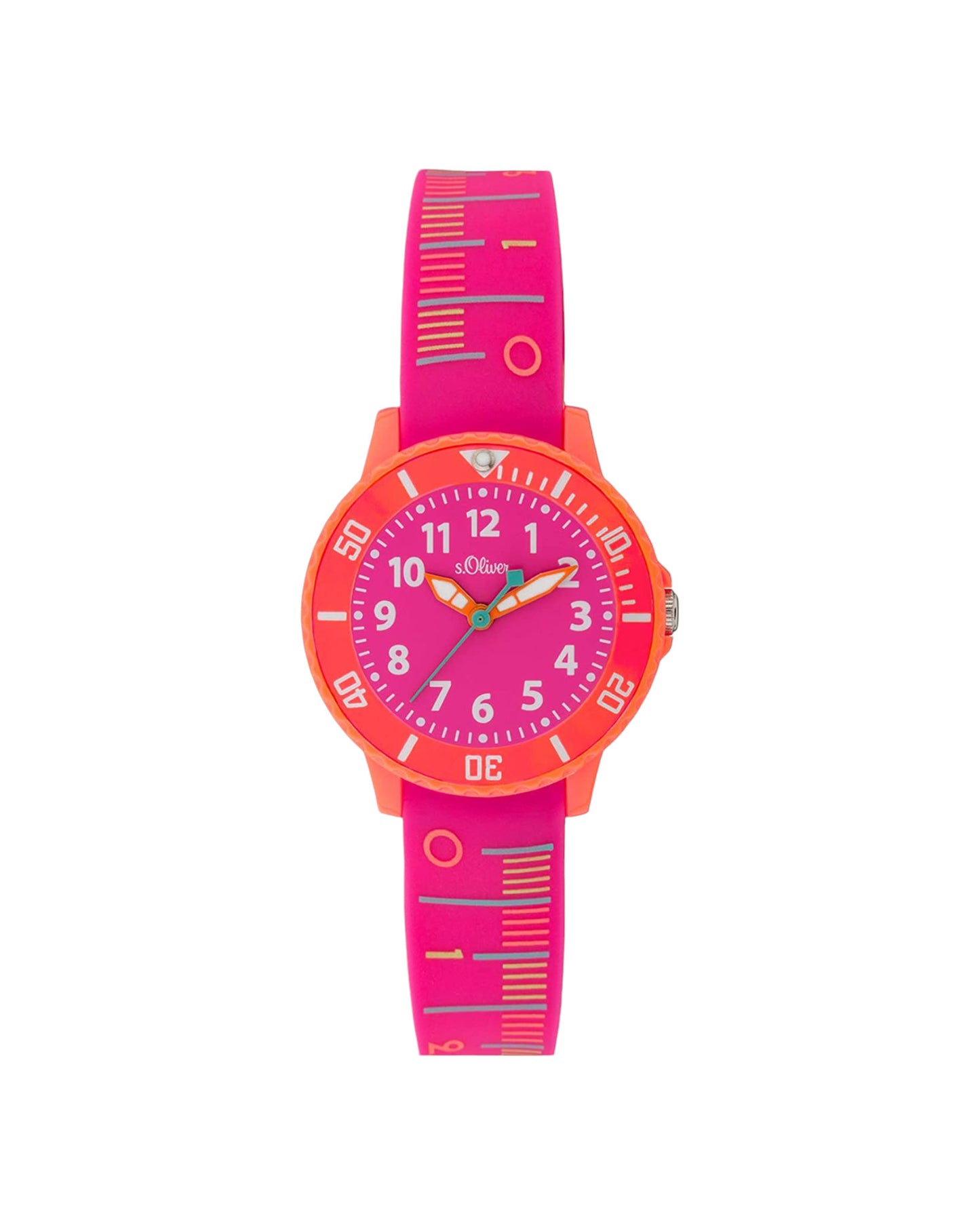 s.Oliver Kinder-Armbanduhren Analog Quarz SO-3774-PQ