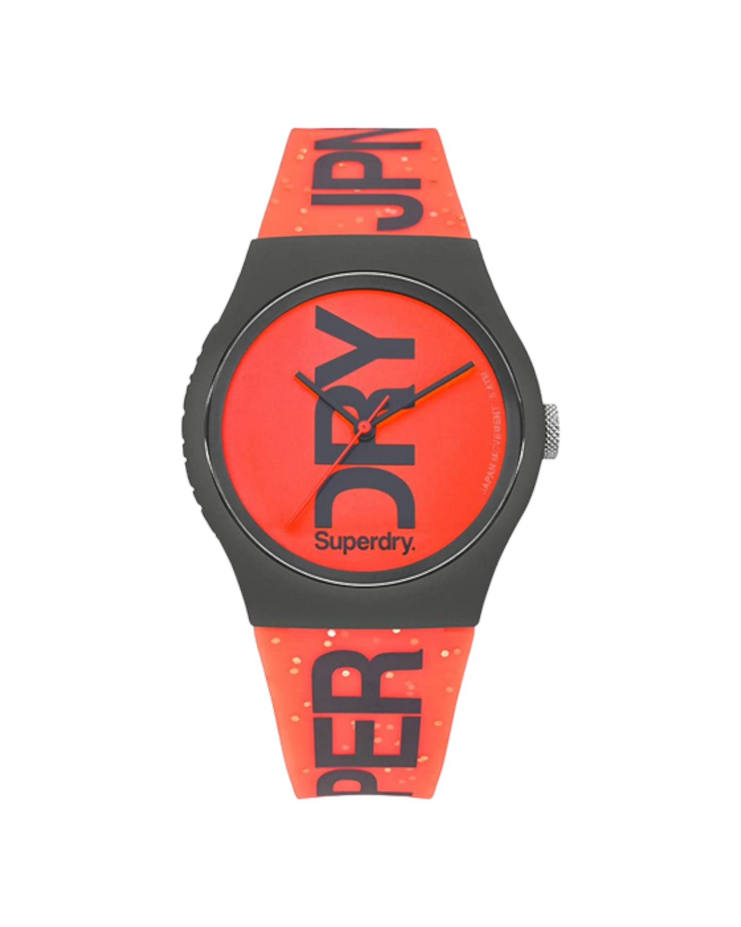 Superdry SYL189CE Analog Quarz Uhr mit Silikon Armband