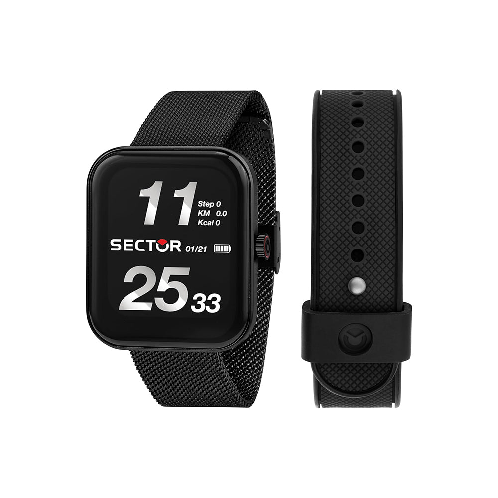 Sector S-03 Pro Light Smartwatch (mit zusätzlichem Armband)