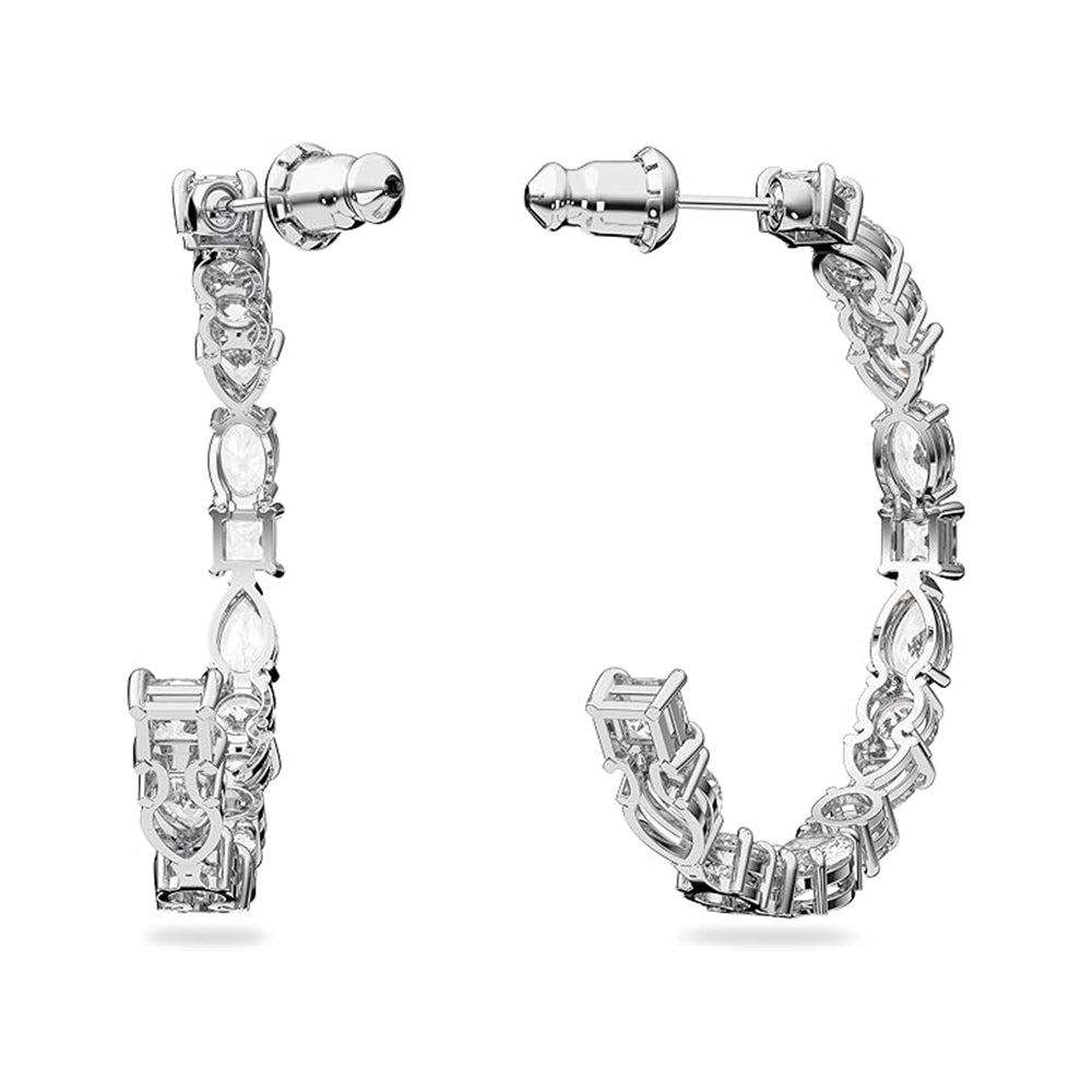 Tennis Deluxe Creolen von Swarovski