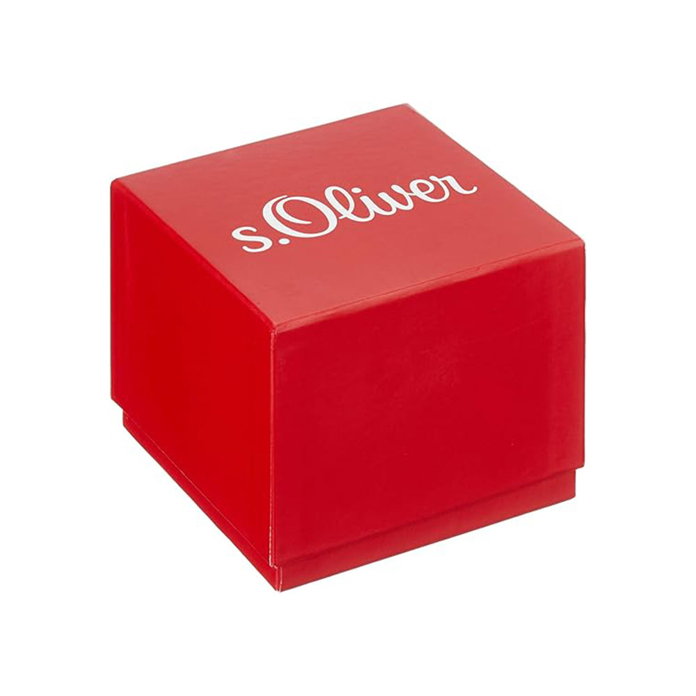 s.Oliver Armbanduhr mit Mesharmband