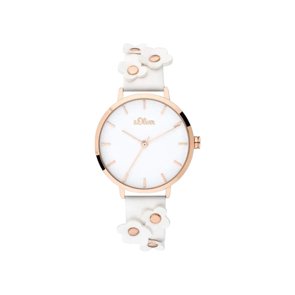 s. Oliver Armbanduhr mit Silikonarmband