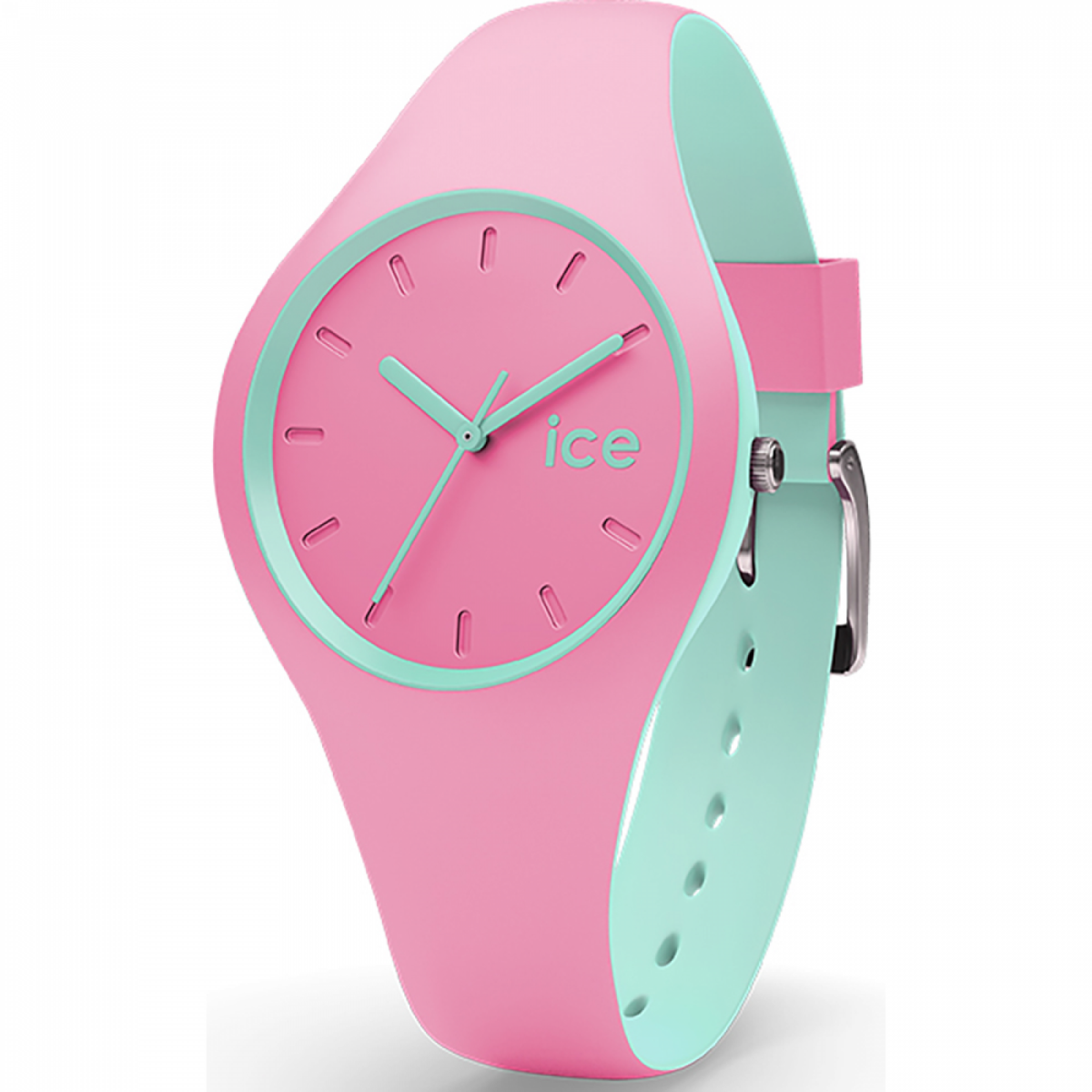 Ice Watch Rosa Damenuhr mit Silikonarmband 001493