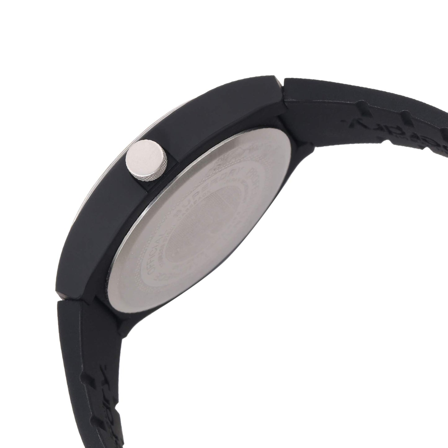 Superdry Herren Analog Quarz Uhr mit Silikon Armband SYG169B