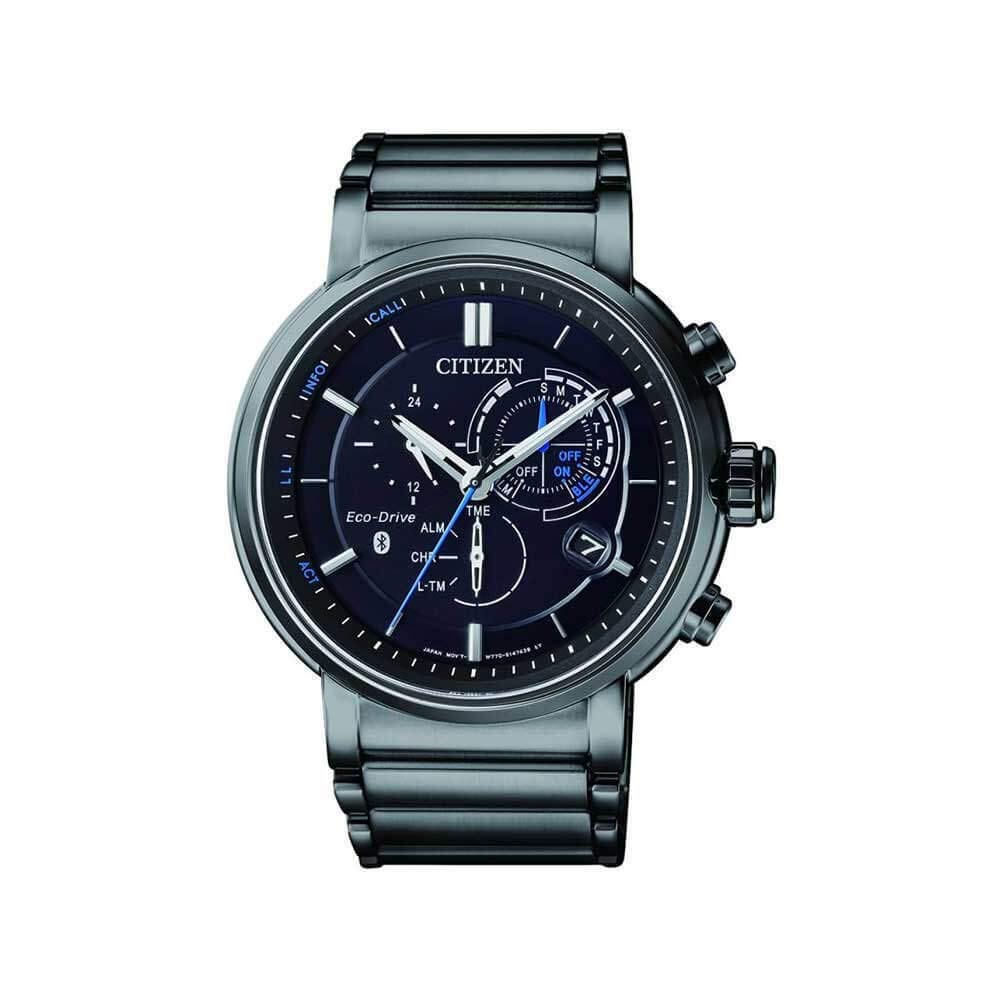 Citizen Herren Chronograph Solar Uhr mit Edelstahl Armband BZ1006-82E