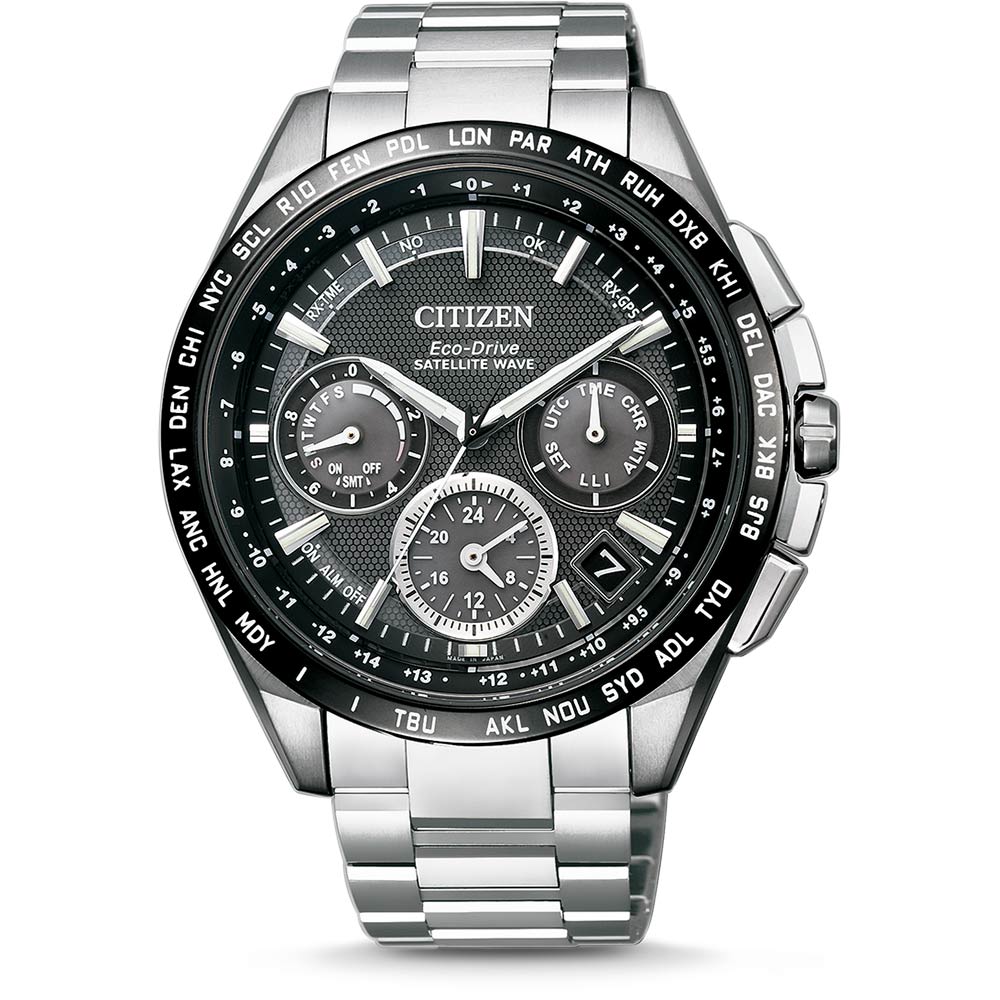 Citizen Satellite Wave Eco-Drive CC9015-54E Herrenchronograph