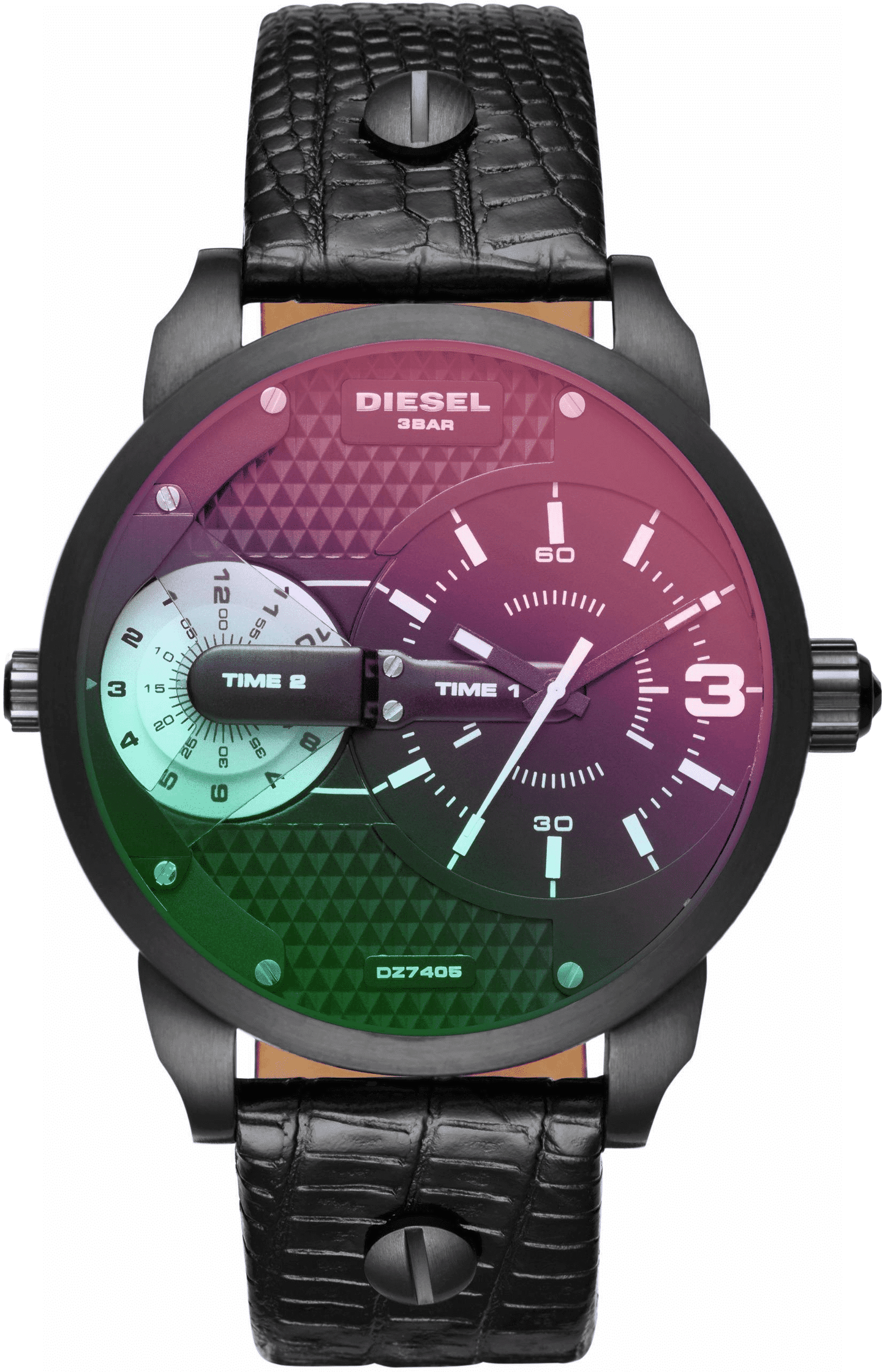 Diesel Damen Uhren Analog Quarz Leder DZ7405
