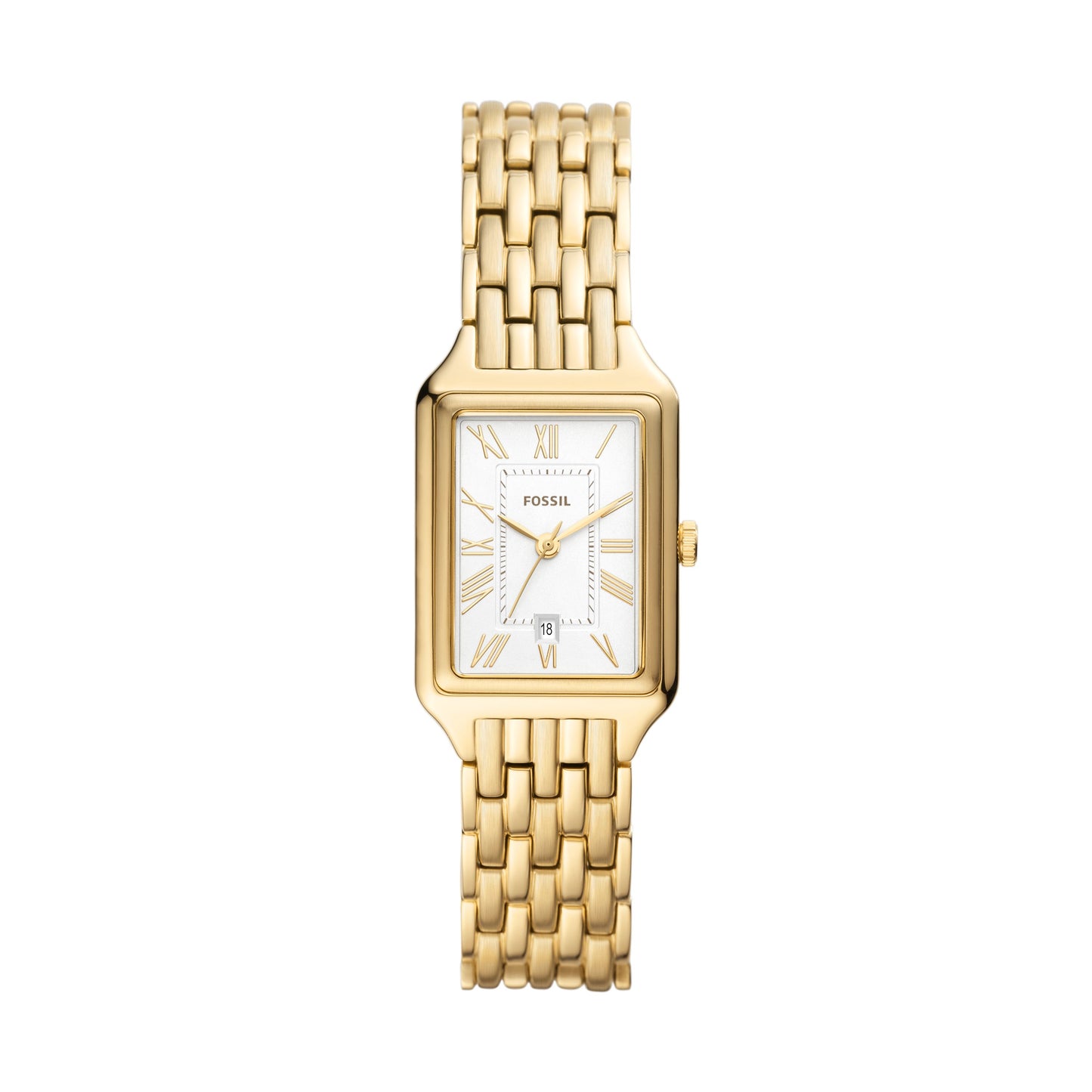 Fossil Damen Quarz 3 Zeiger Uhr mit Armband RAQUEL ES5220
