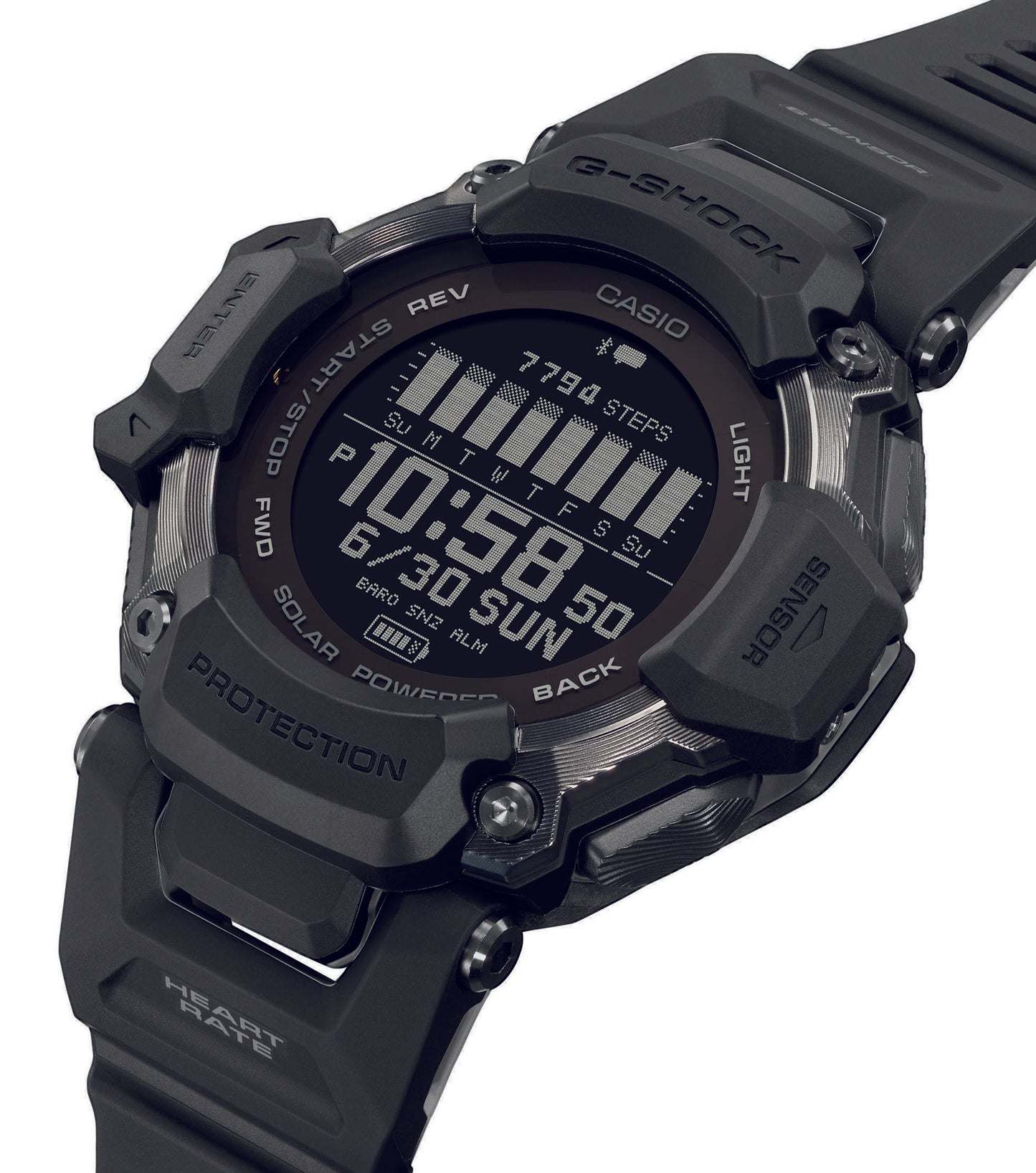Casio G-Shock G-Squad Solar und GPS GBD-H2000-1BER