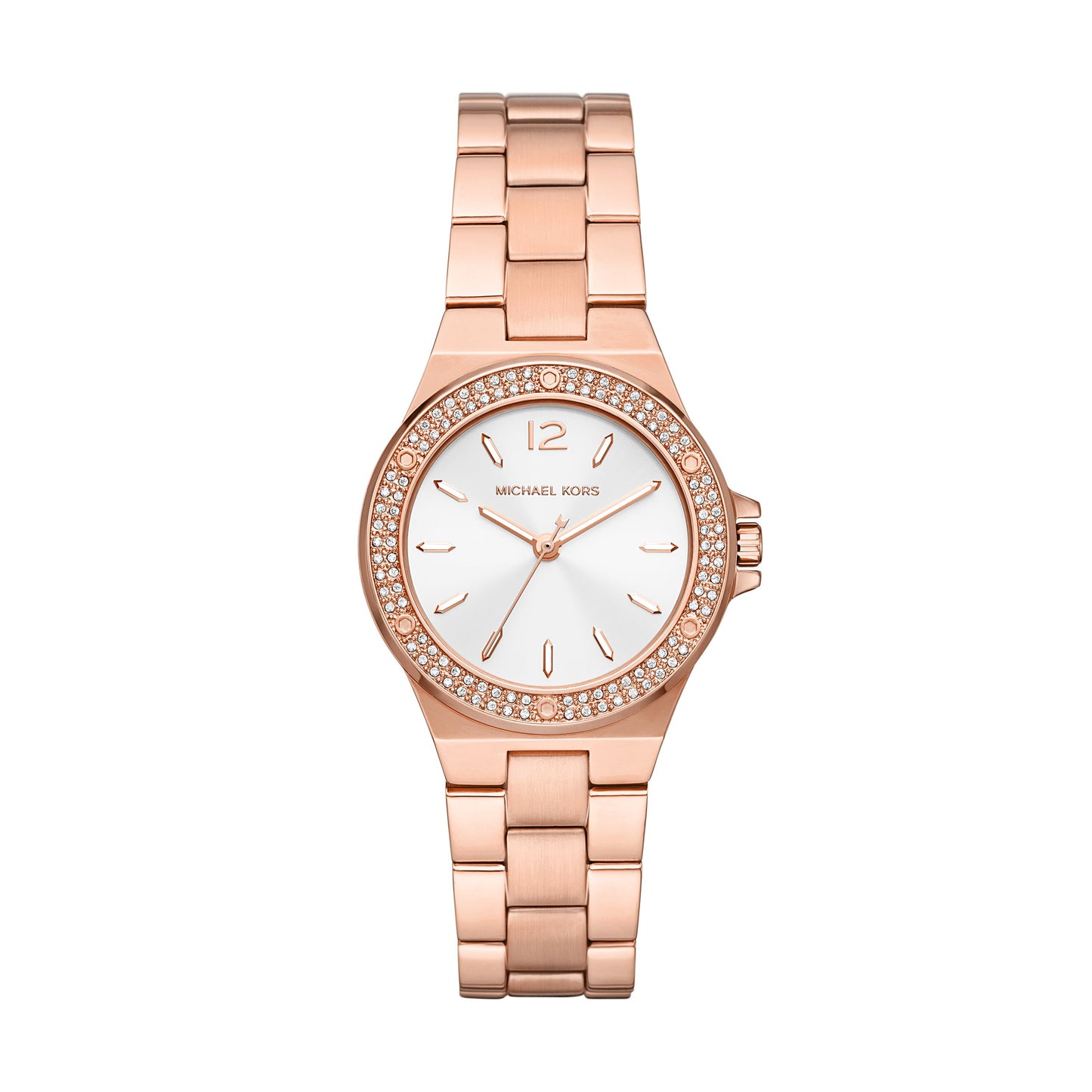 Michael Kors Damen Quarz 3 Zeiger Uhr mit Armband LENNOX MK7279