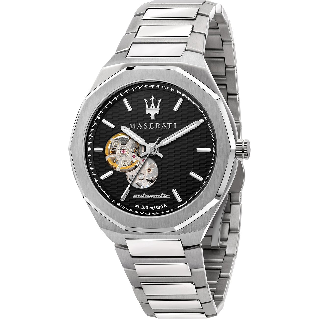 Maserati Herren Uhr, Stile Kollektion, Automatikuhr aus Edelstahl - R8823142002