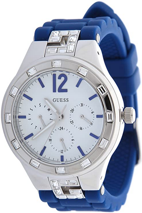 Guess Damen Armbanduhr Quarz Silikon W10615L3