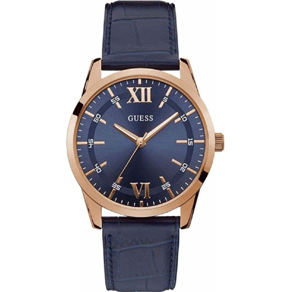 Guess Analog Damen Uhr mit Lederband W1307G2