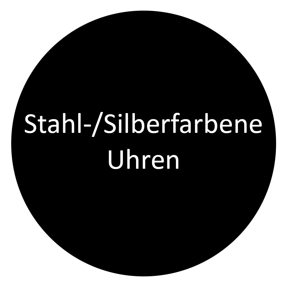 Stahl-/Silberfarbene Uhren