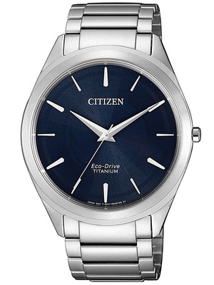 Citizen Herren Eco-Drive Uhr Super Titanium Armband BJ6520-82L