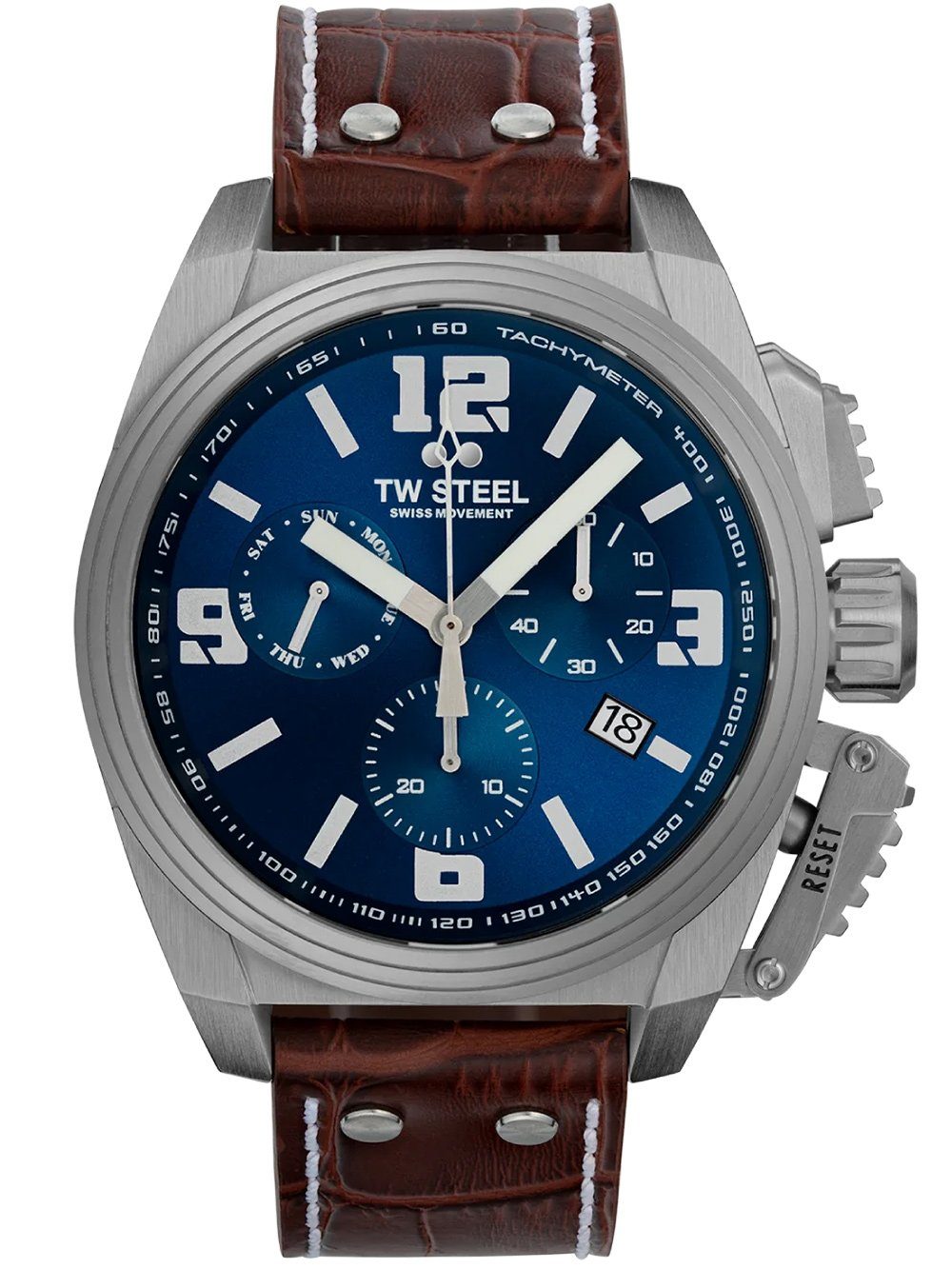 TW Steel Swiss Canteen Herren Chronograph TW1113