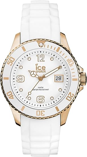 ICE-WATCH - ICE style White - Weiße Damenuhr mit Silikonarmband (013751)