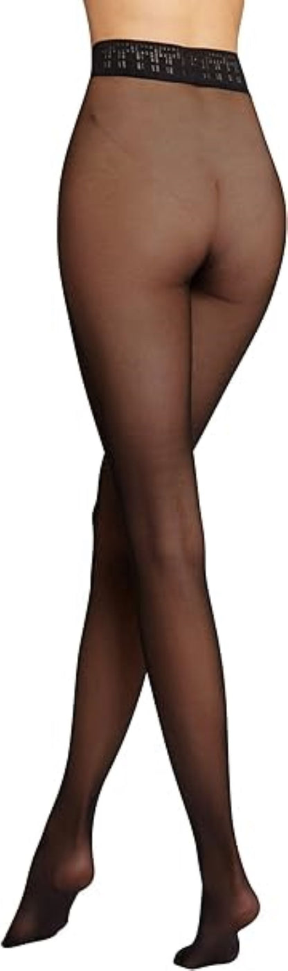 Wolford Damen Fatal 15 Strumpfhose, 15 DEN, Schwarz