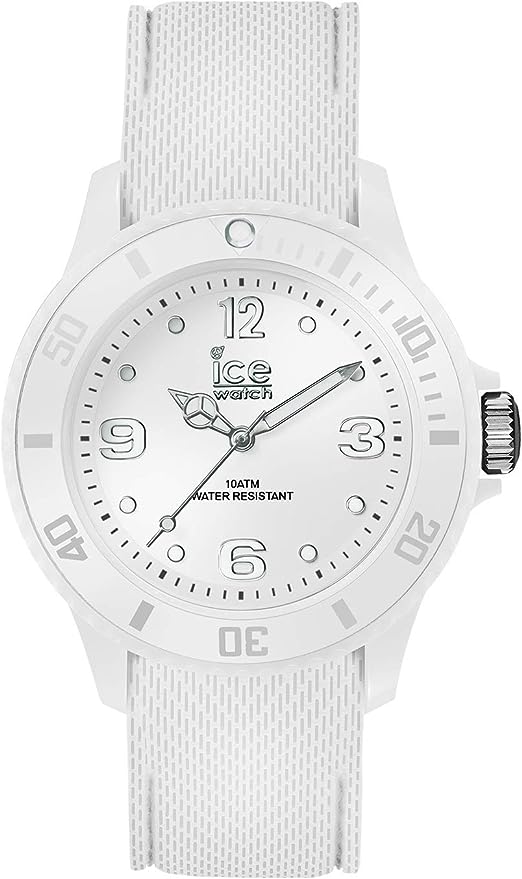 Ice-Watch - ICE sixty nine White - Weiße Uhr mit Silikonarmband (014581)