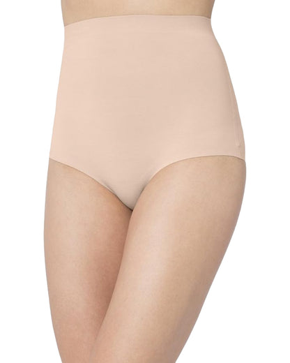 Wolford Damen Cotton Contour Control Panty Rose tan 36