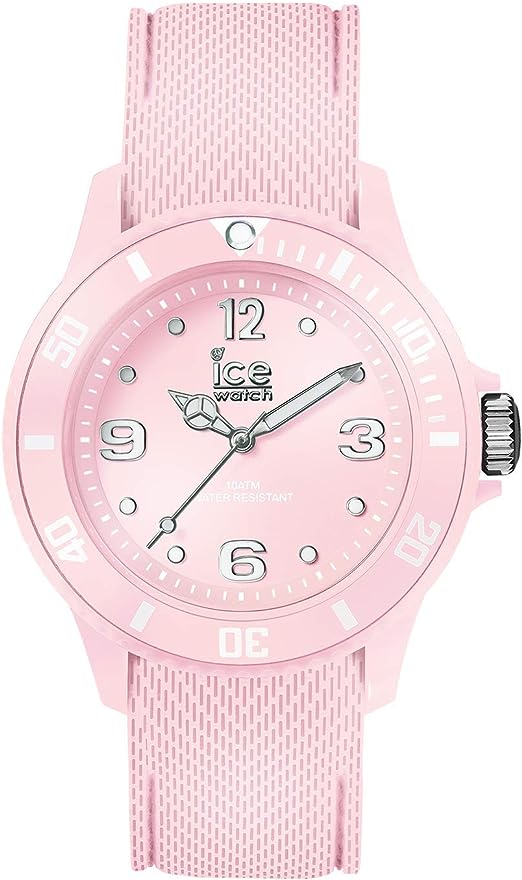 Ice-Watch - ICE sixty nine Pastel pink - Rosa DamenUhr mit Silikonarmband (014232)