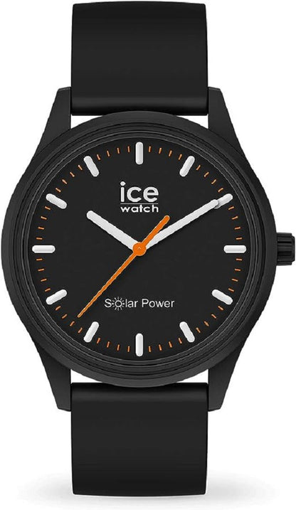 Ice-Watch - ICE solar power Rock - Schwarze Herren/Unisexuhr mit Silikonarmband