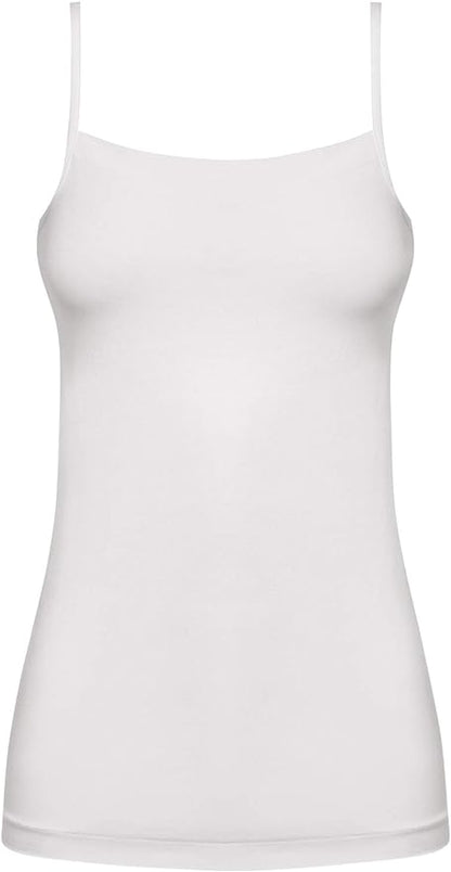 Wolford Damen Aurora Hawaii Top Sleeveless Weiß