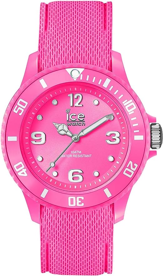 Ice-Watch - ICE sixty nine Neon pink - Rosa DamenUhr mit Silikonarmband (014230)