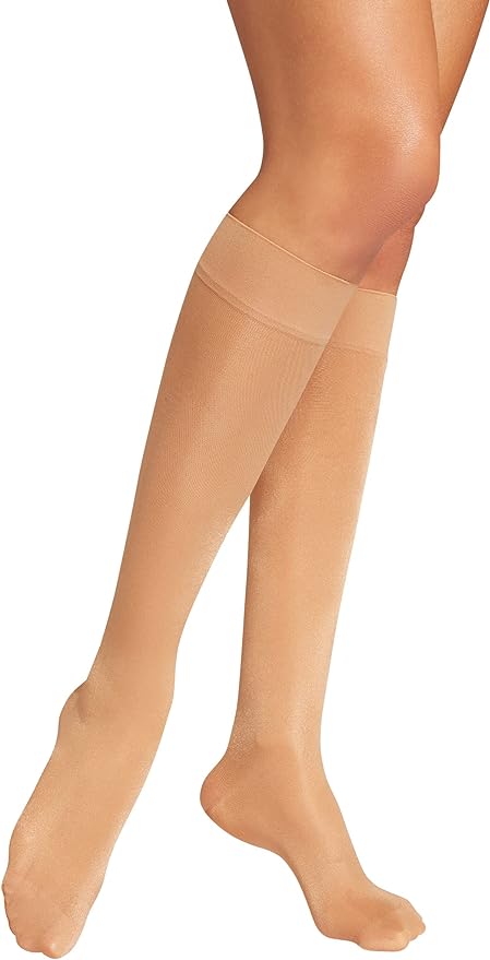 Wolford Damen Kniestrumpf Pure Energy 30 Leg Vitalizer