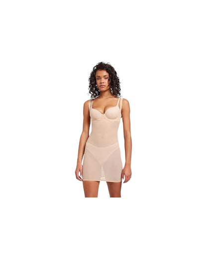 Wolford Damen Tulle Forming Dress Nude