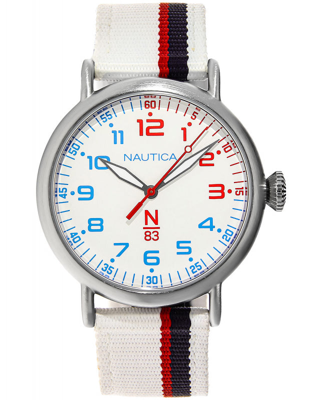 Nautica Herren Analog Quarz Uhr NAPWLS915