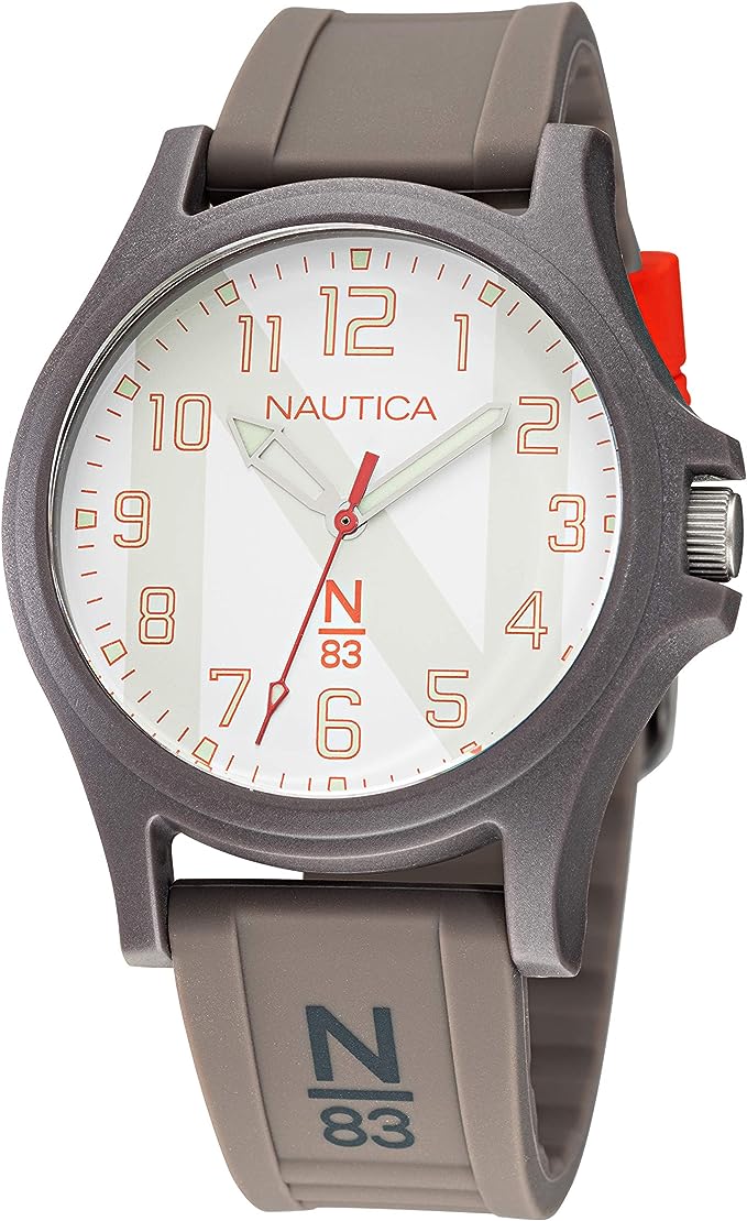 Nautica Herren Analog Quarz Uhr NAPJSS118