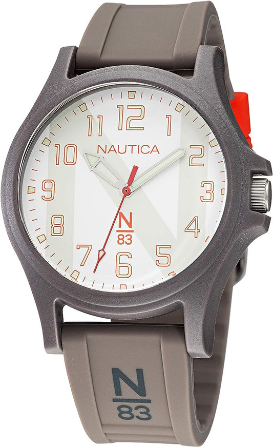 Nautica Herren Analog Quarz Uhr NAPJSS118