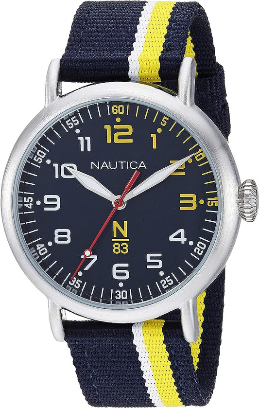 Nautica Herren Analog Quarz Uhr NAPWLS907