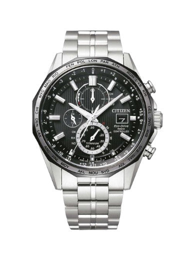 Citizen Chronograph Funkuhr Super Titanium Eco Drive AT8218-81E