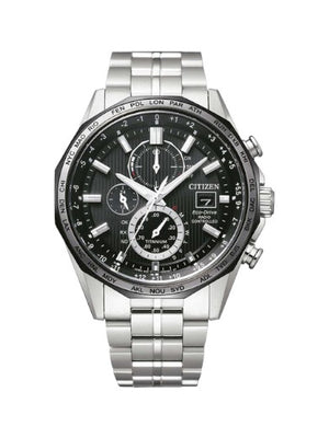 Citizen Chronograph Funkuhr Super Titanium Eco Drive AT8218-81E