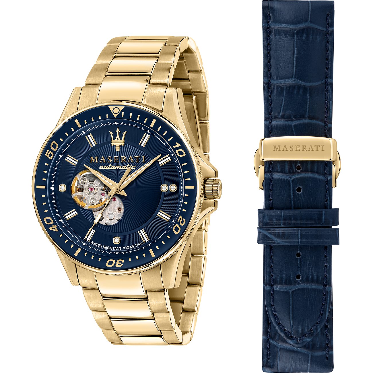 Maserati Sfida Herren Automatik Uhr R8823140004