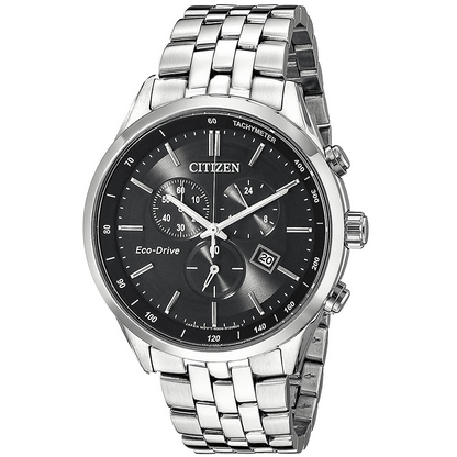 Citizen Herren Chronograph Eco-Drive Uhr mit Saphirglas AT2141-87E