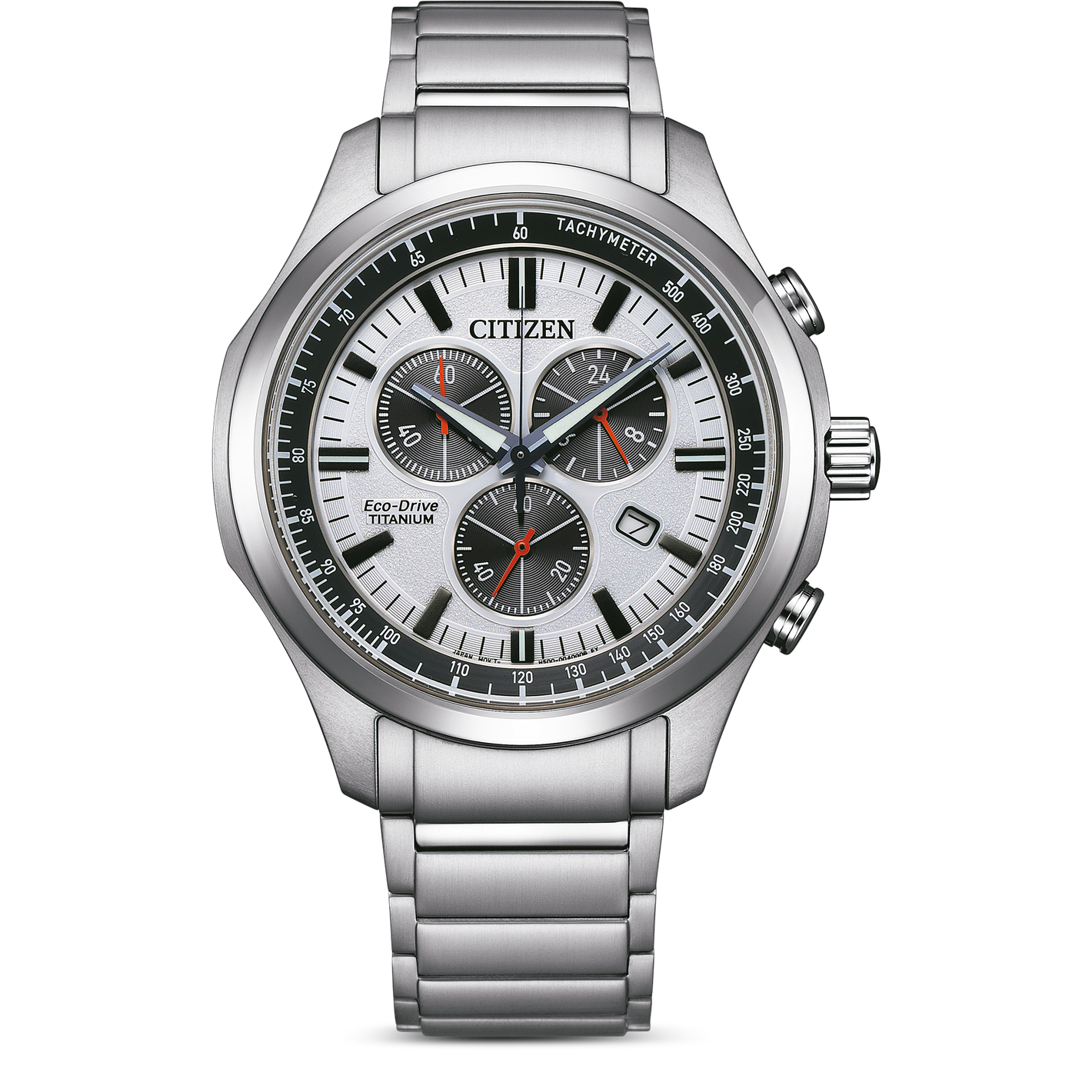 Citizen Herren Chronograph Solar Titan Uhr AT2530-85A