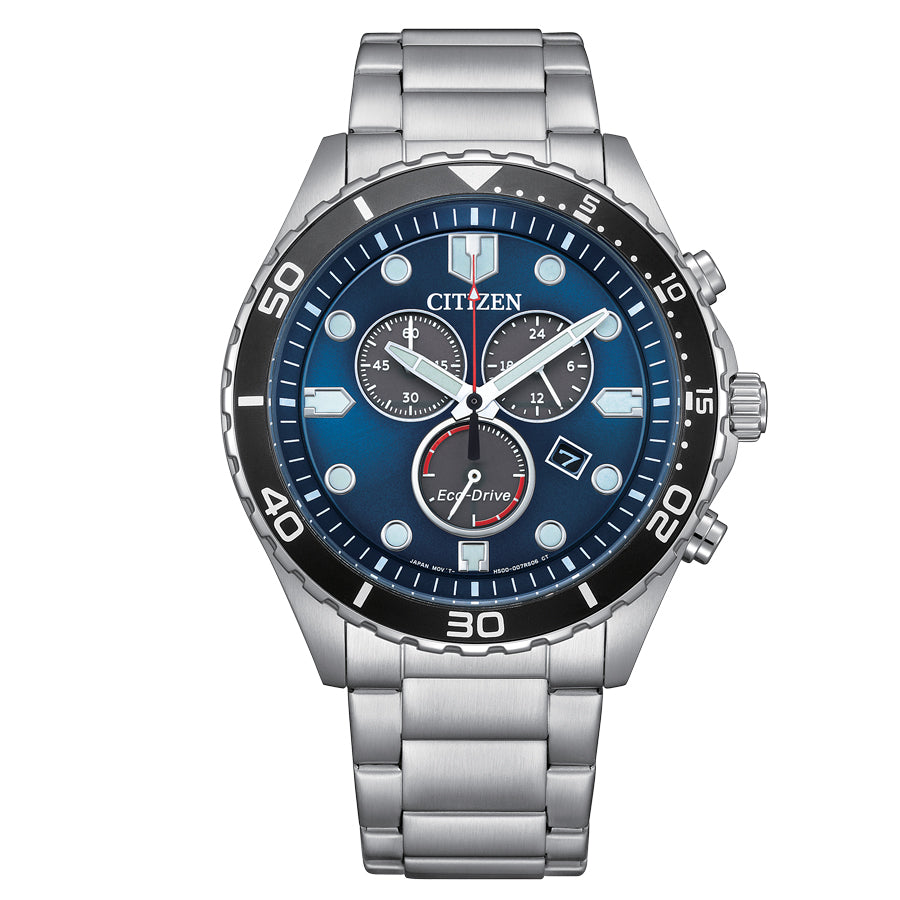 Citizen Herren Sporty-Aqua Solar Uhr AT2560-84L