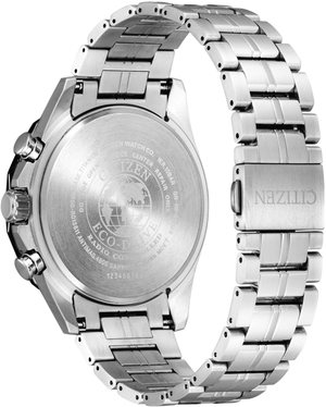 Citizen Chronograph Eco-Drive Uhr mit Titan Armband AT8218-81L