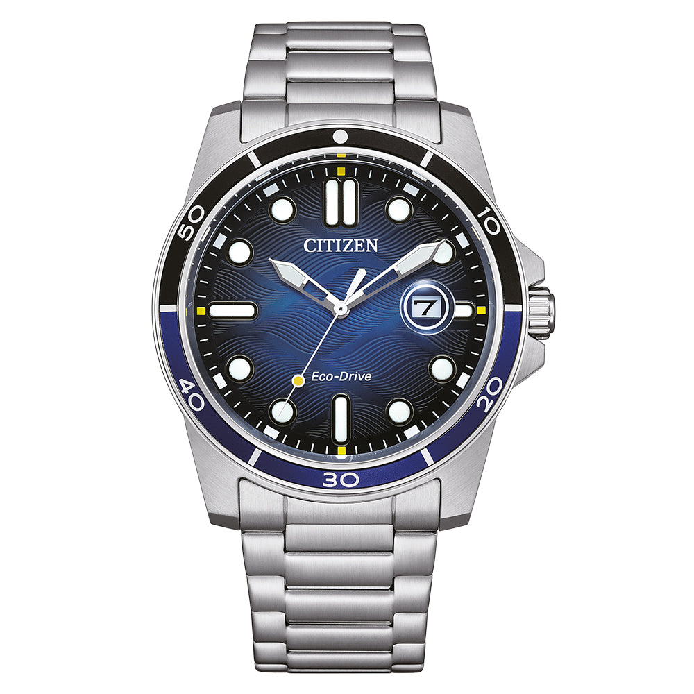 Citizen Herren Sporty Diver Solar Uhr AW1810-85L