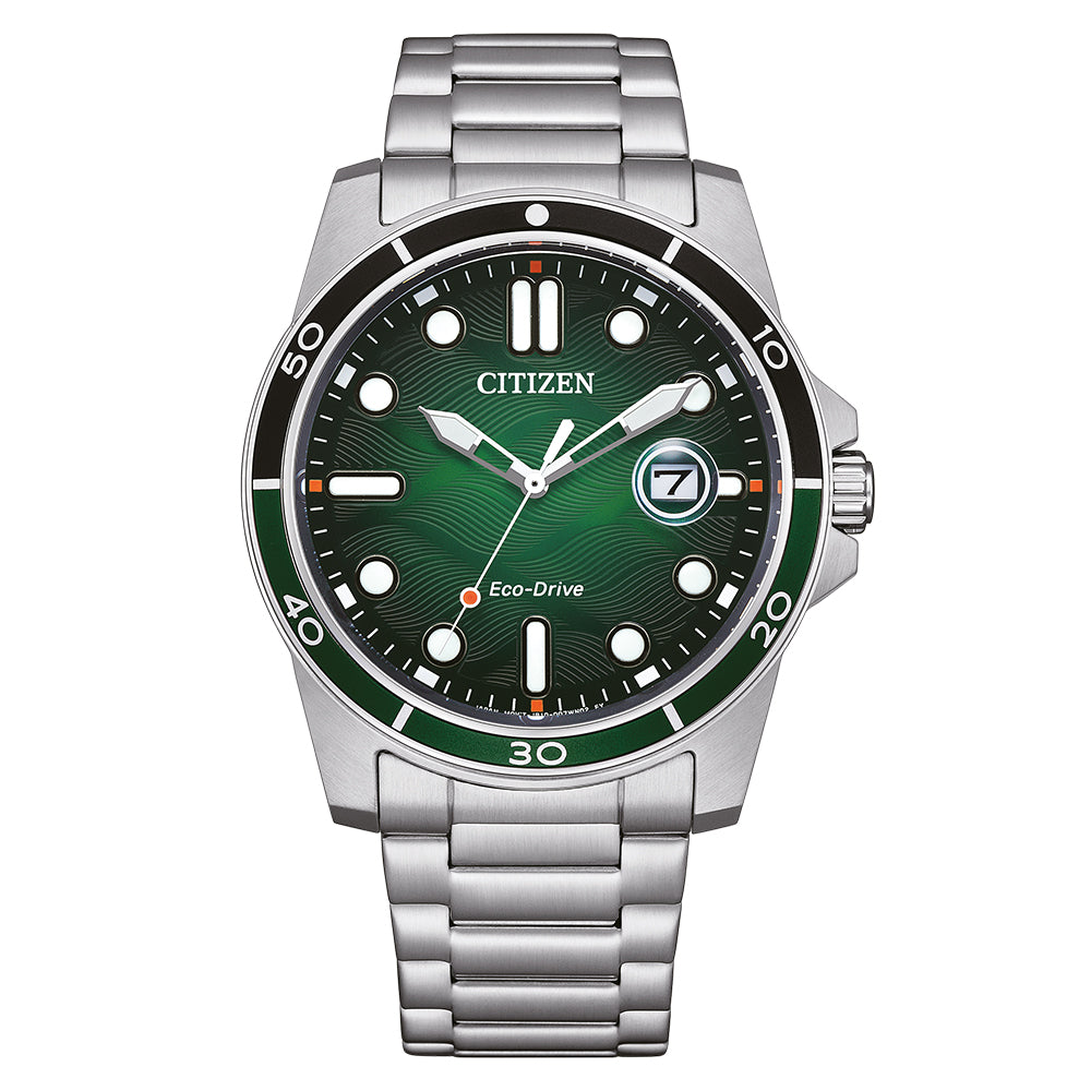 Citizen Herren Sporty Diver Solar Uhr AW1811-82X