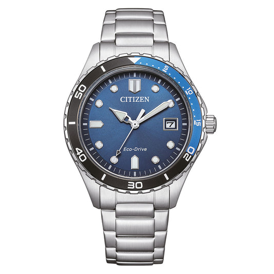 Citizen Herren Sporty Diver Solar Uhr AW1821-89L
