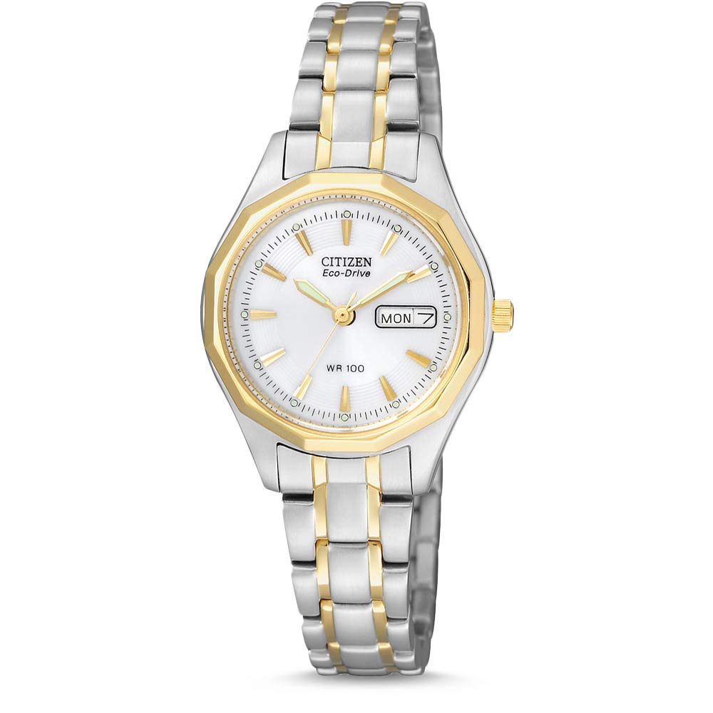 Citizen Damen Analog Eco-Drive Uhr EW3144-51AE