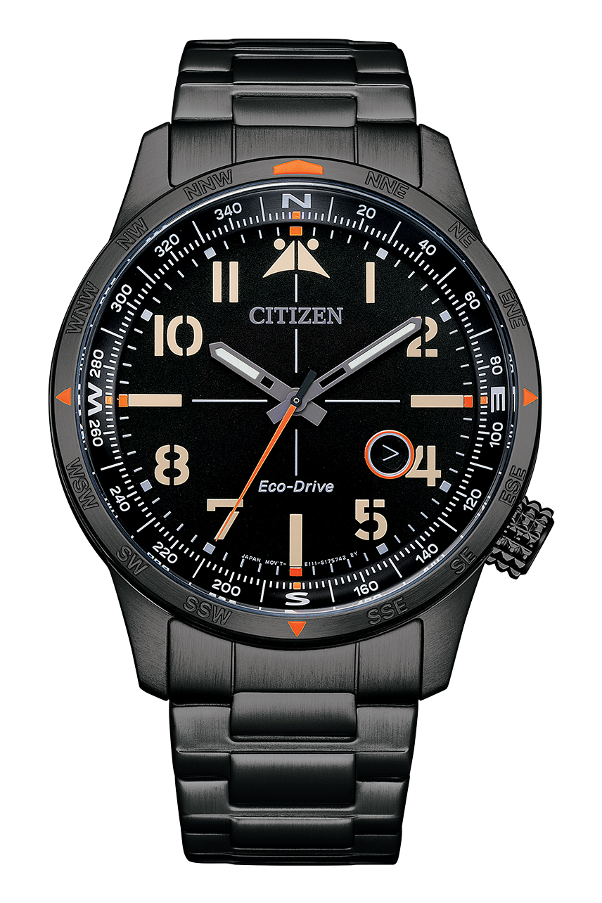 Citizen BM7555-83E Herren Eco-Drive Solar Armband Uhr