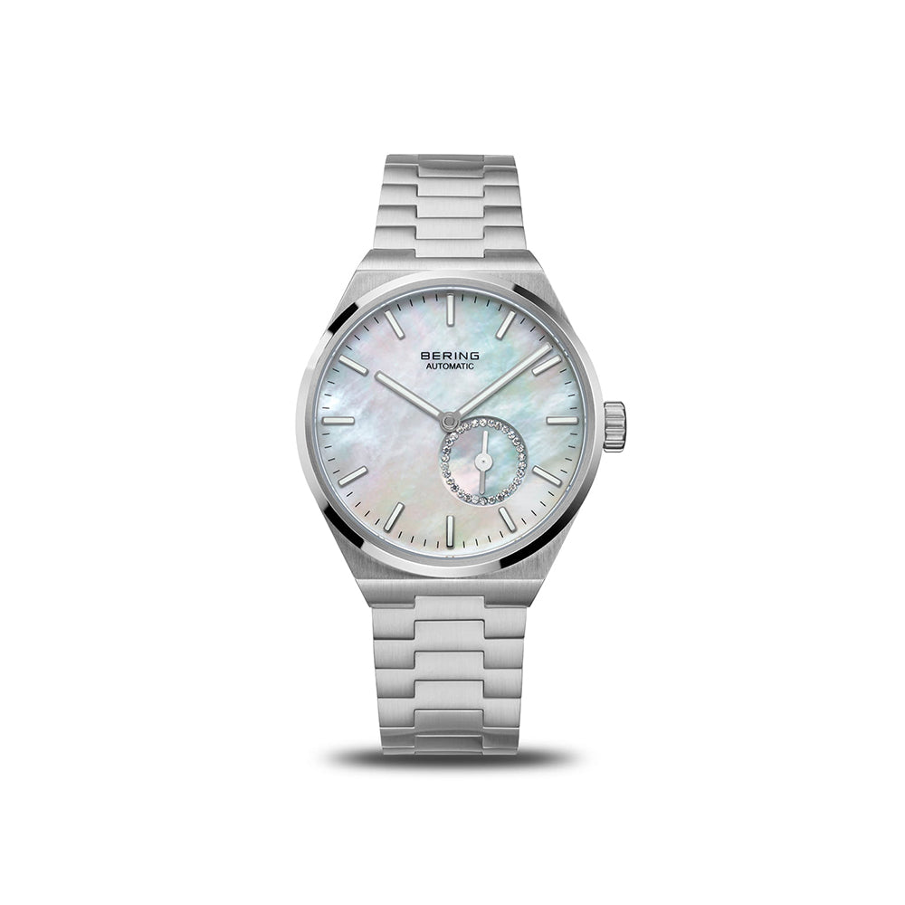 Bering Automatic | silber gebürstet | 19435-704