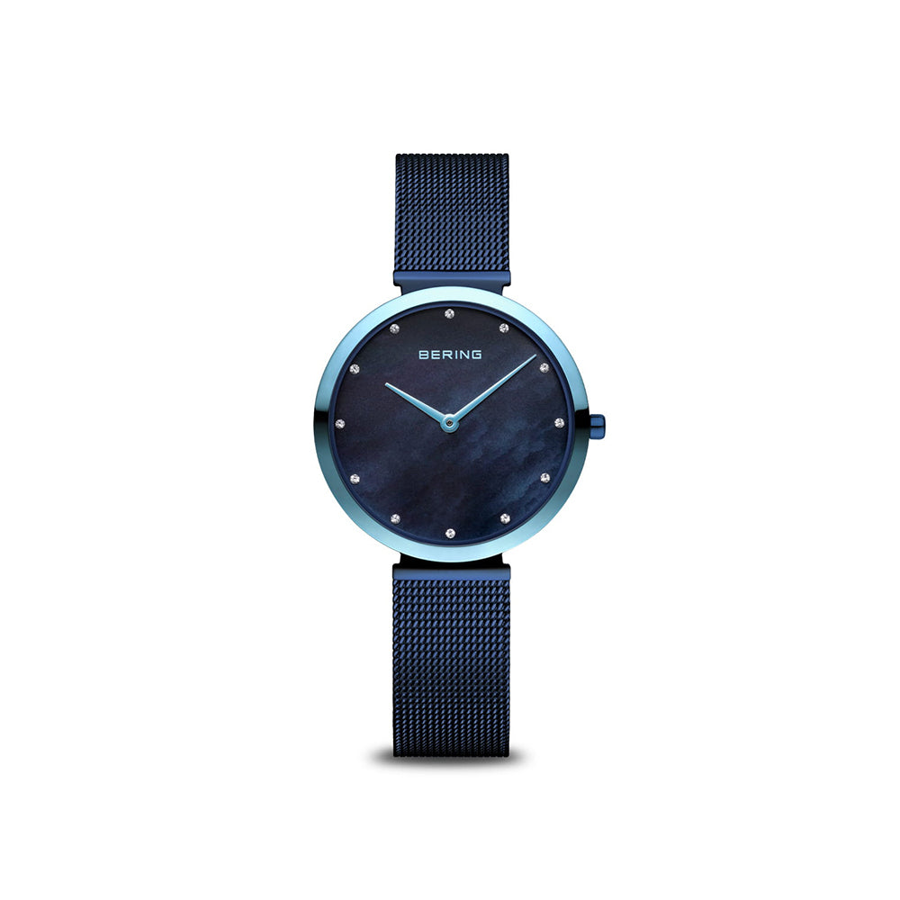 Bering Classic | blau glänzend | 18132-398