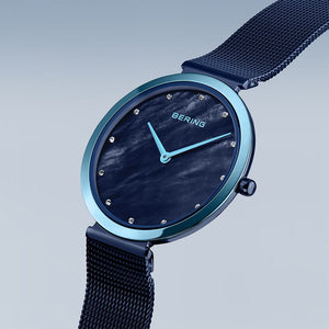 Bering Classic | blau glänzend | 18132-398
