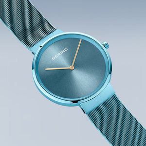 Bering Classic | blau poliert/gebürstet | 14539-388